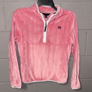 Tommy Hilfiger Soft Pink Half-Zip Fleece